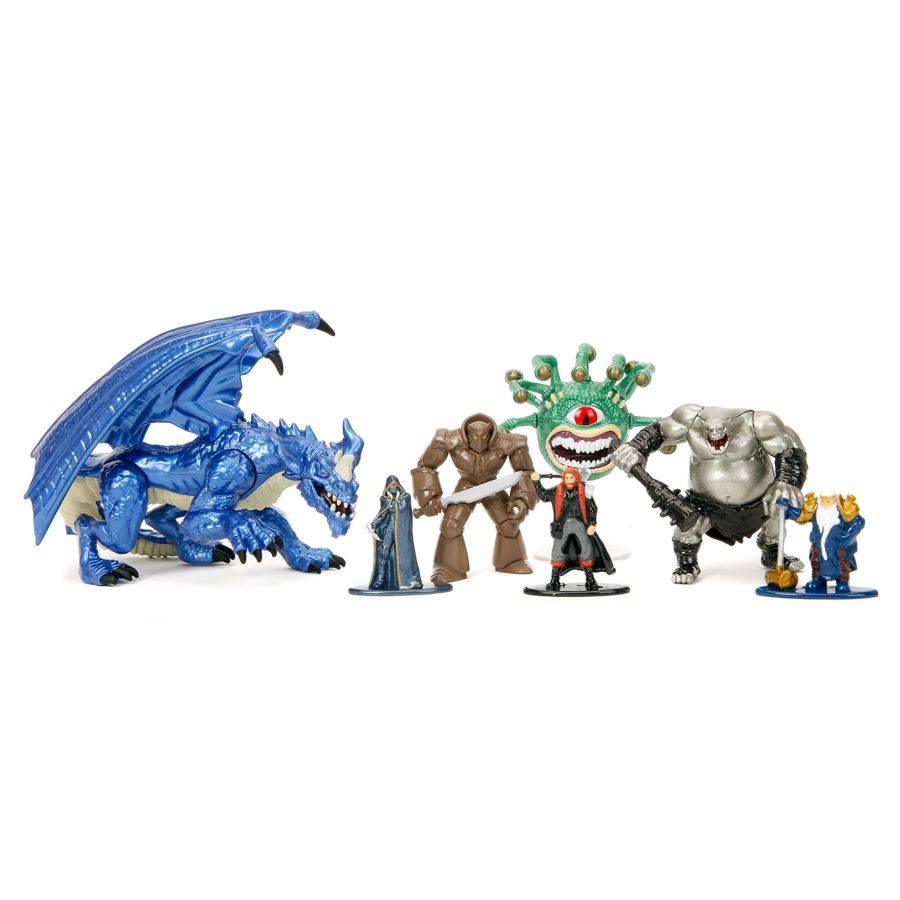 JAD34242 Dungeons & Dragons - Deluxe NanoFig Boxed Set - Jada Toys - Titan Pop Culture