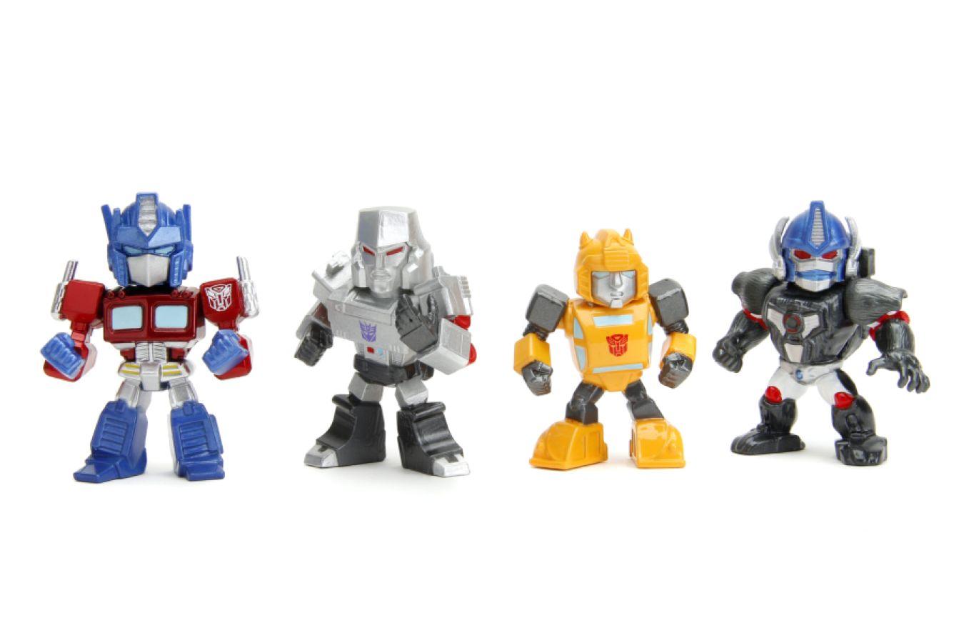 JAD34342 Transformers (TV) - 2.5" MetalFigs 4-Pack - Jada Toys - Titan Pop Culture