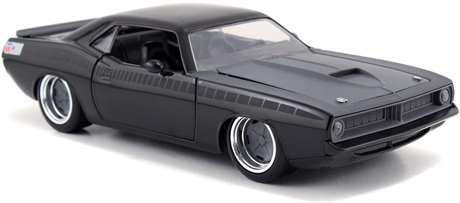 JAD97195 Fast and Furious - 1973 Plymouth Barracuda 1:24 Scale Hollywood Ride - Jada Toys - Titan Pop Culture