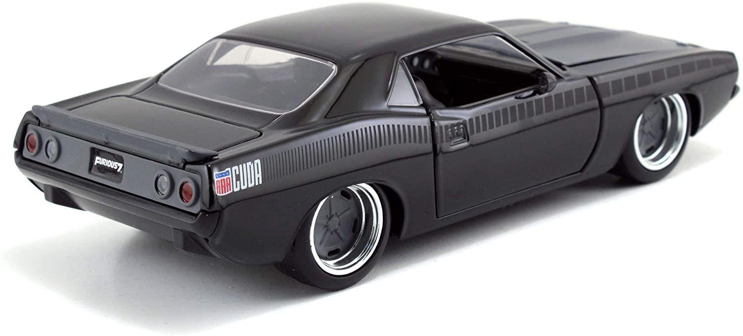 JAD97195 Fast and Furious - 1973 Plymouth Barracuda 1:24 Scale Hollywood Ride - Jada Toys - Titan Pop Culture