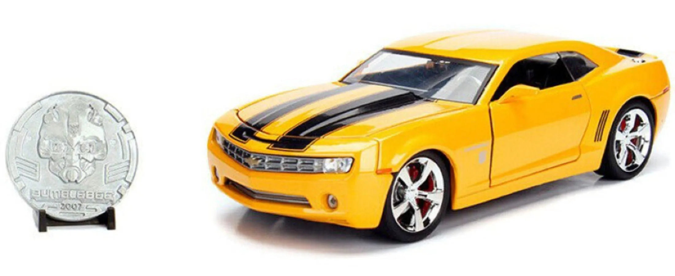 JAD98497 Transformers (2007) - Bumblebee 2006 Chevy Camaro 1:24 Scale Hollywood Ride - Jada Toys - Titan Pop Culture