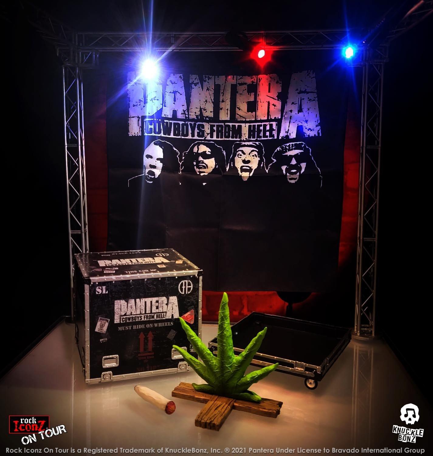 KNUPANTERACASE100 Pantera - Cowboys From Hell Road Case - KnuckleBonz - Titan Pop Culture