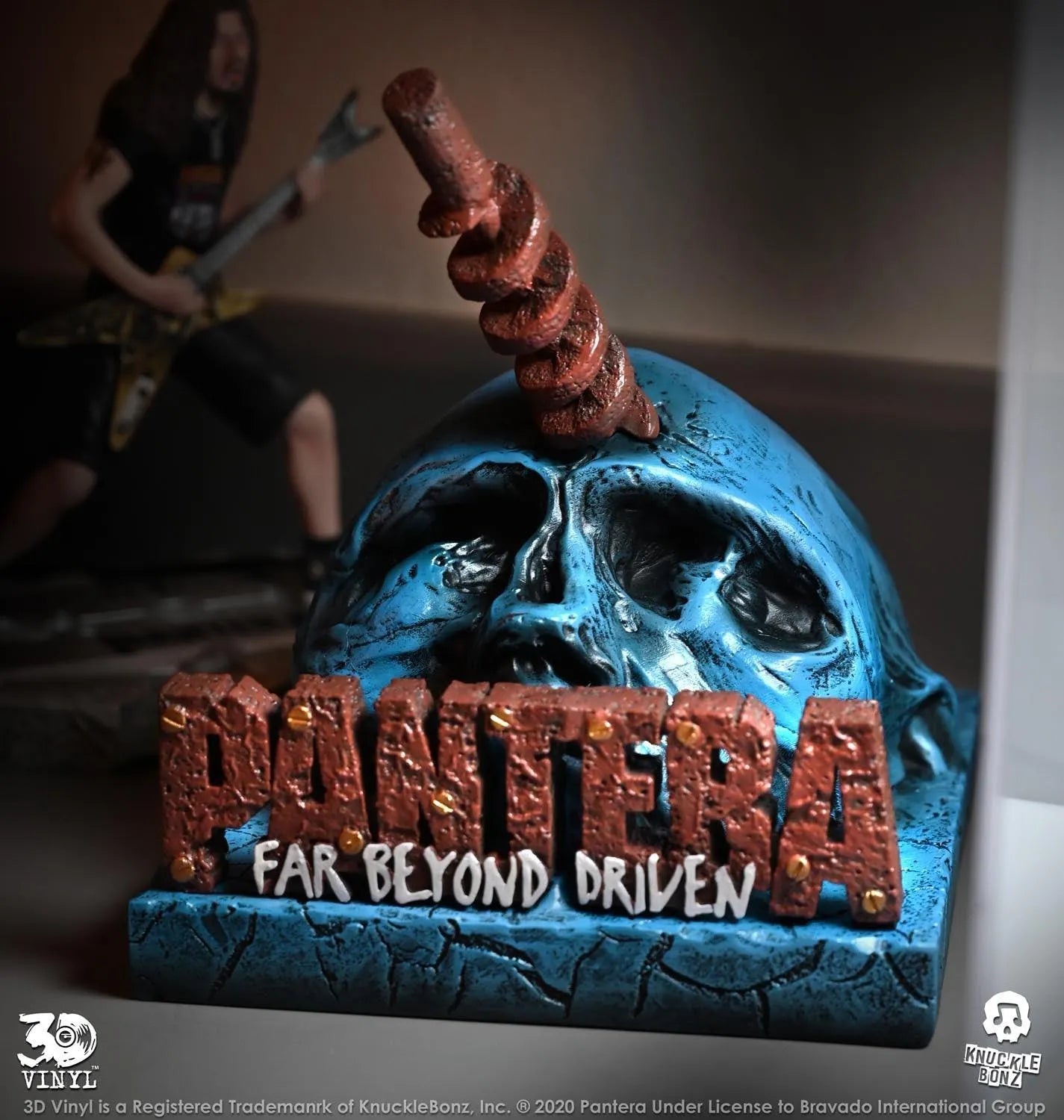 KNUPANTERAFBD3DV100 Pantera - Far Beyond Driven 3D Vinyl Statue - KnuckleBonz - Titan Pop Culture