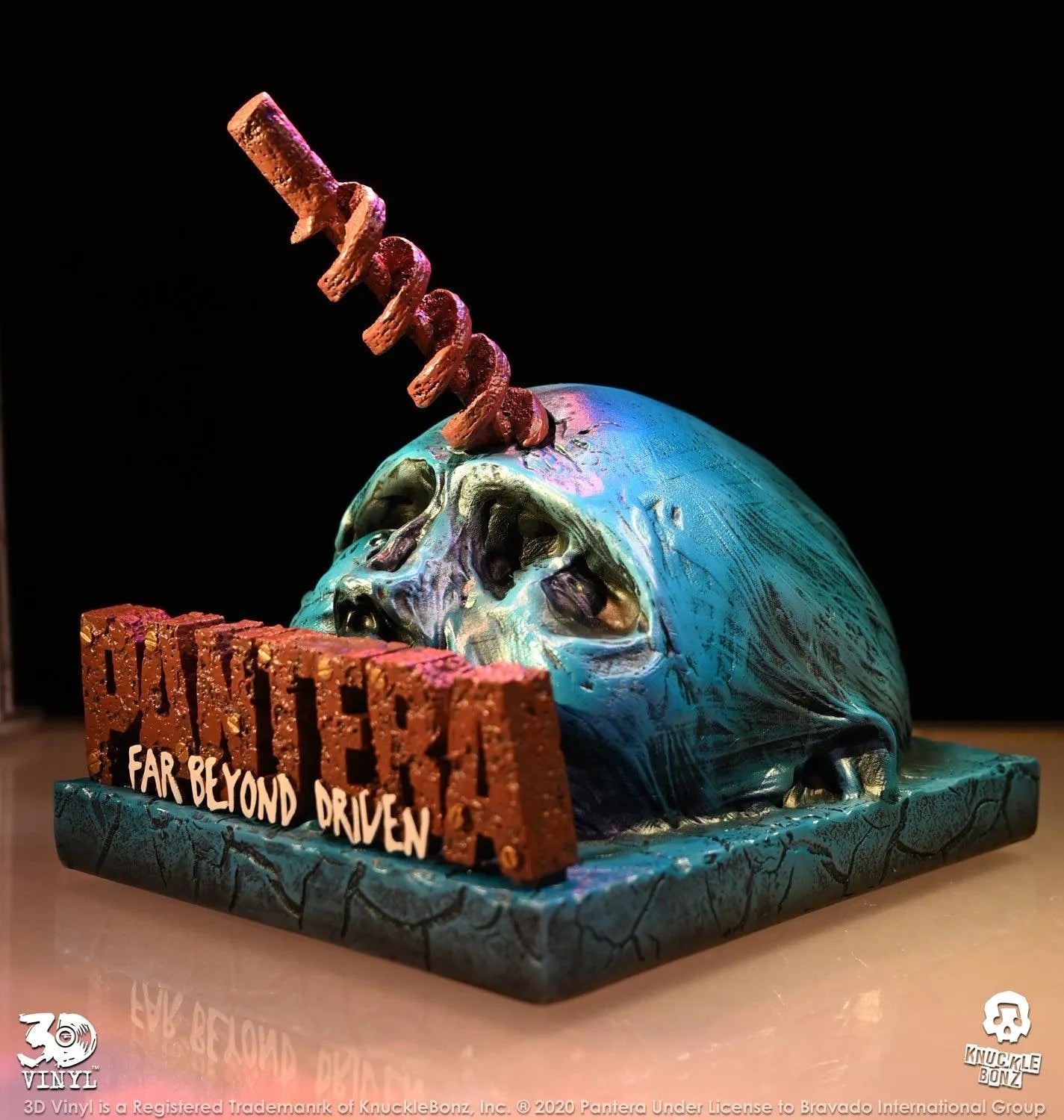 KNUPANTERAFBD3DV100 Pantera - Far Beyond Driven 3D Vinyl Statue - KnuckleBonz - Titan Pop Culture