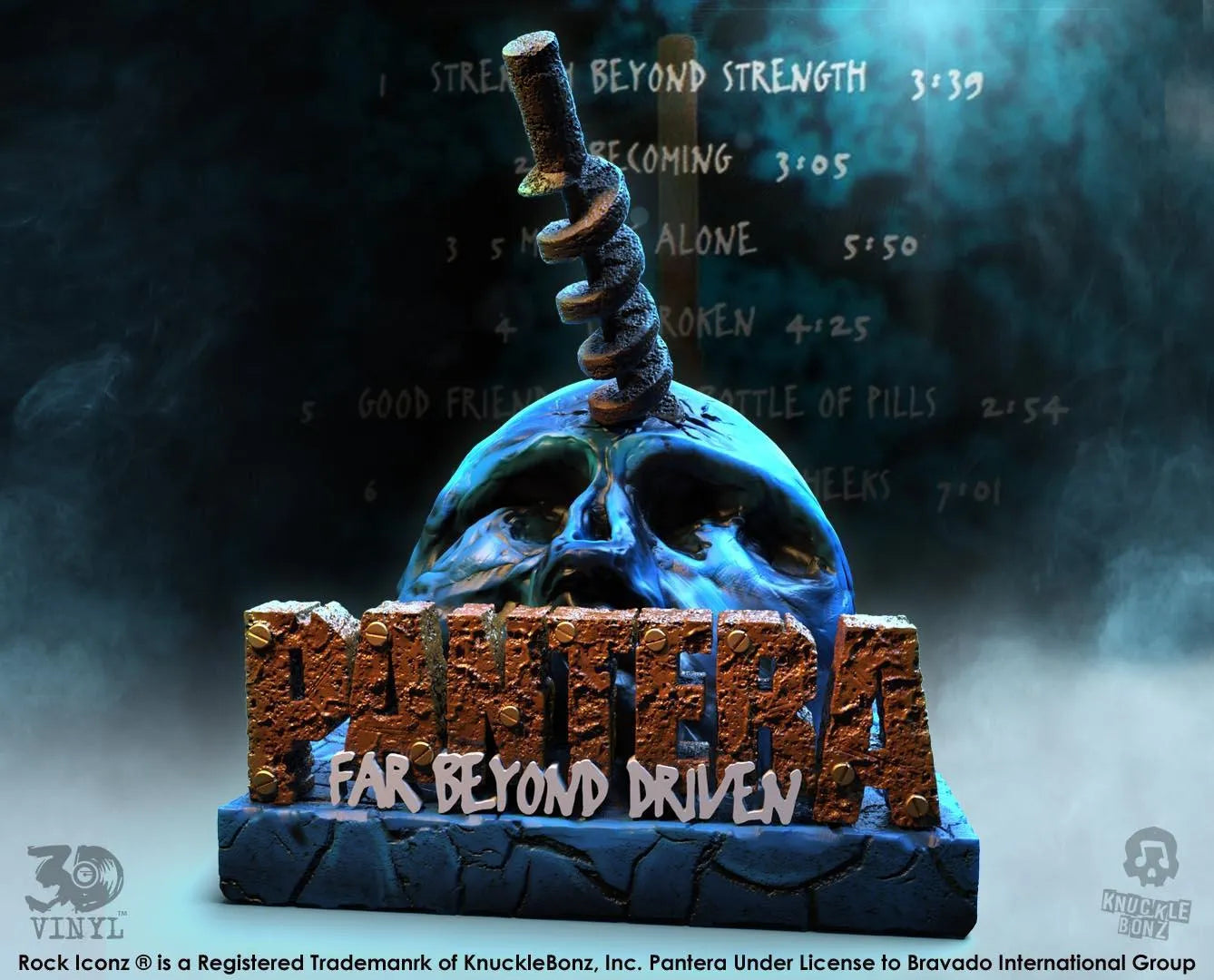 KNUPANTERAFBD3DV100 Pantera - Far Beyond Driven 3D Vinyl Statue - KnuckleBonz - Titan Pop Culture