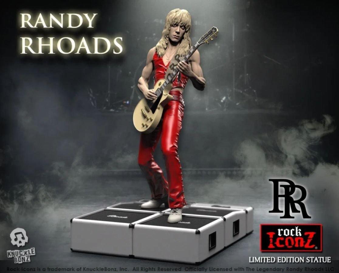 KNURR300 Randy Rhoads - Rock Iconz Statue - KnuckleBonz - Titan Pop Culture