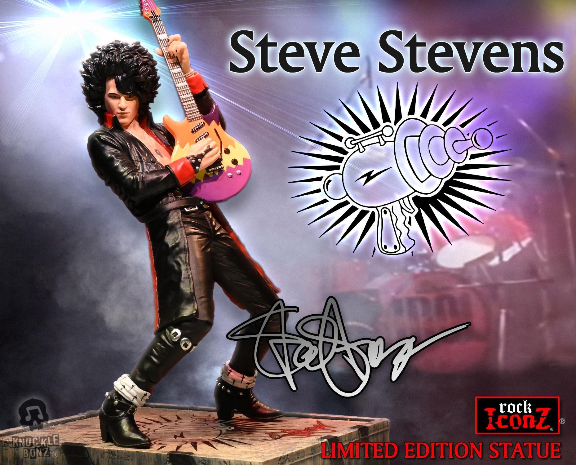 KNUSTEVENS100 Steve Stevens - Rock Iconz Statue - KnuckleBonz - Titan Pop Culture