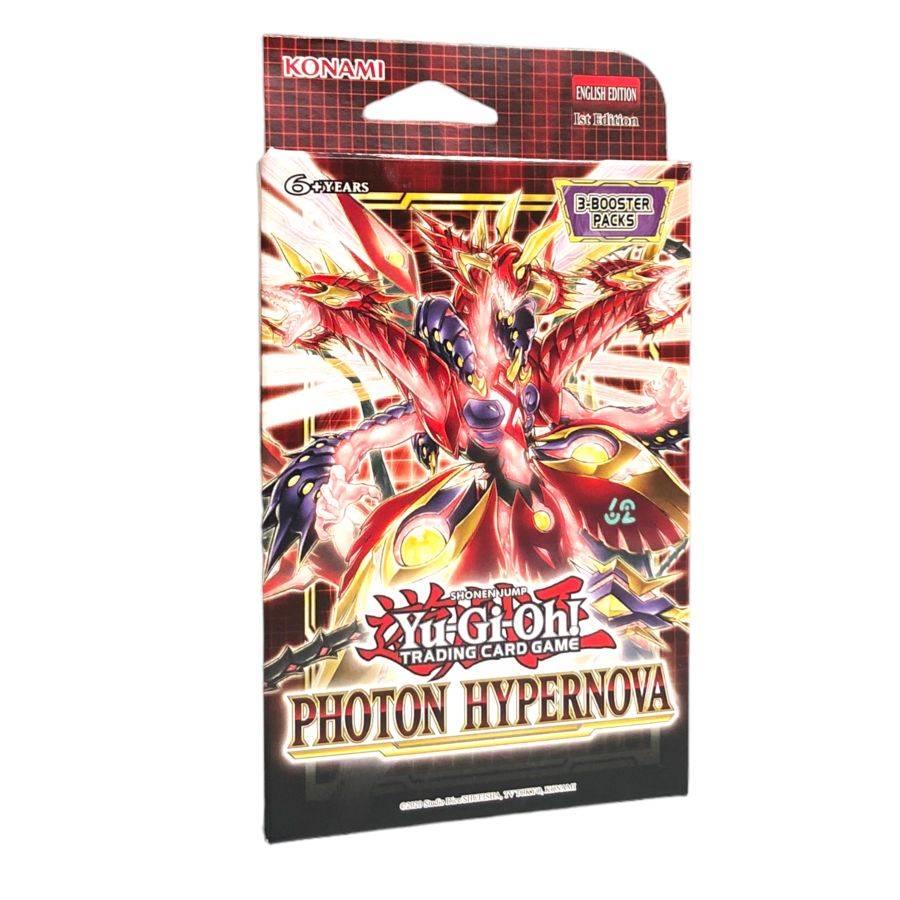 KON16351 Yu-Gi-Oh - Photon Hypernova Tripack Tuckbox - Konami - Titan Pop Culture
