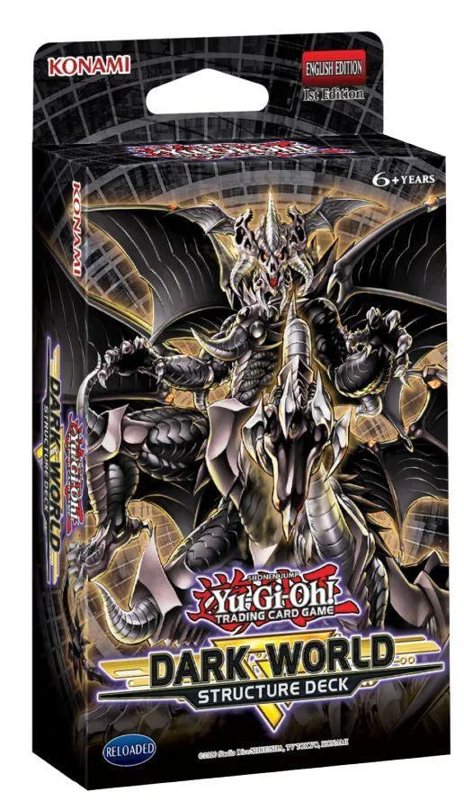 KON94876 Yu-Gi-Oh! - Dark World Structure Decks (Display of 8) - Konami - Titan Pop Culture