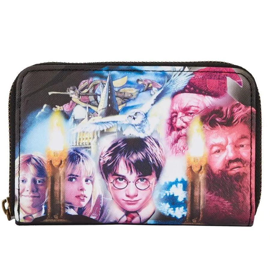 LOUHPWA0122 Harry Potter - Sorcerer's Stone Zip Purse - Loungefly - Titan Pop Culture