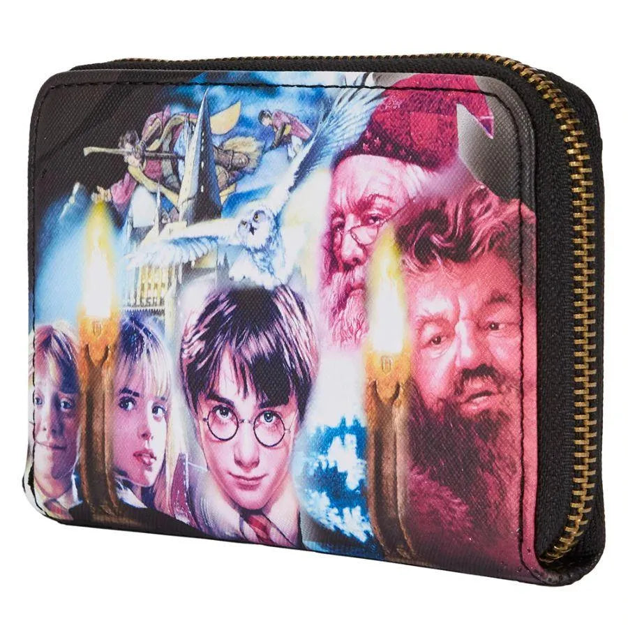 LOUHPWA0122 Harry Potter - Sorcerer's Stone Zip Purse - Loungefly - Titan Pop Culture