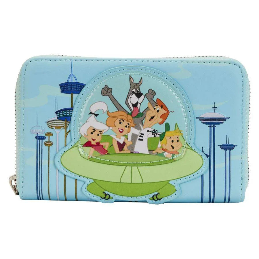 LOUJETWA0001 The Jetsons - Spaceship Zip Around Purse - Loungefly - Titan Pop Culture