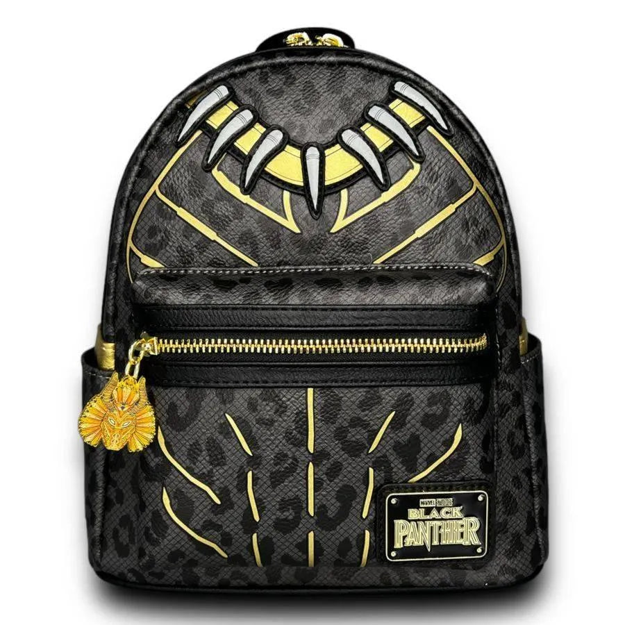 LOUMVBK0243 Marvel - Kilmonger Costume US Exclusive Mini Backpack [RS] - Loungefly - Titan Pop Culture