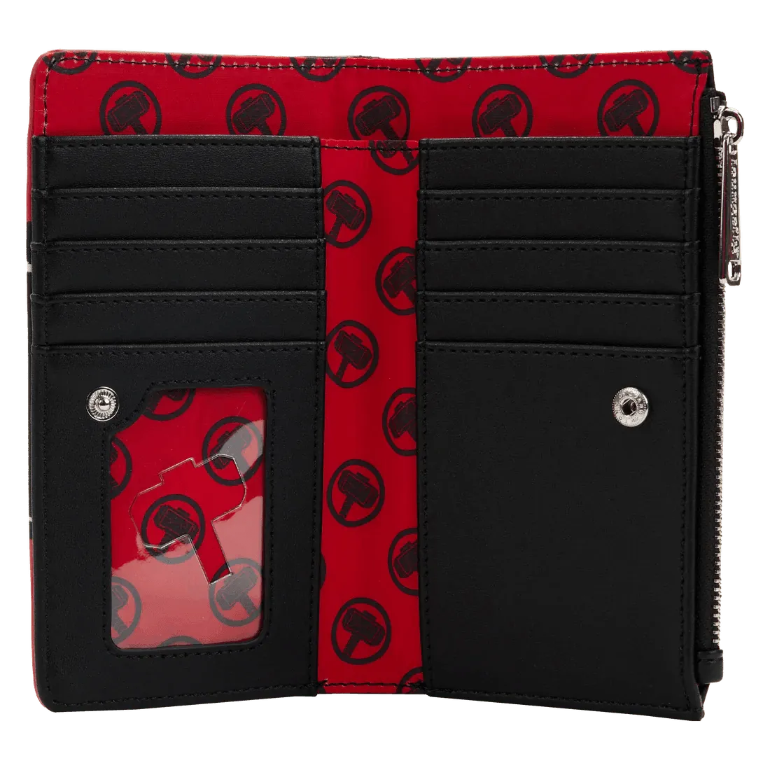 LOUMVWA0164 Thor 4: Love and Thunder - Thor Costume Glow Flap Purse - Loungefly - Titan Pop Culture