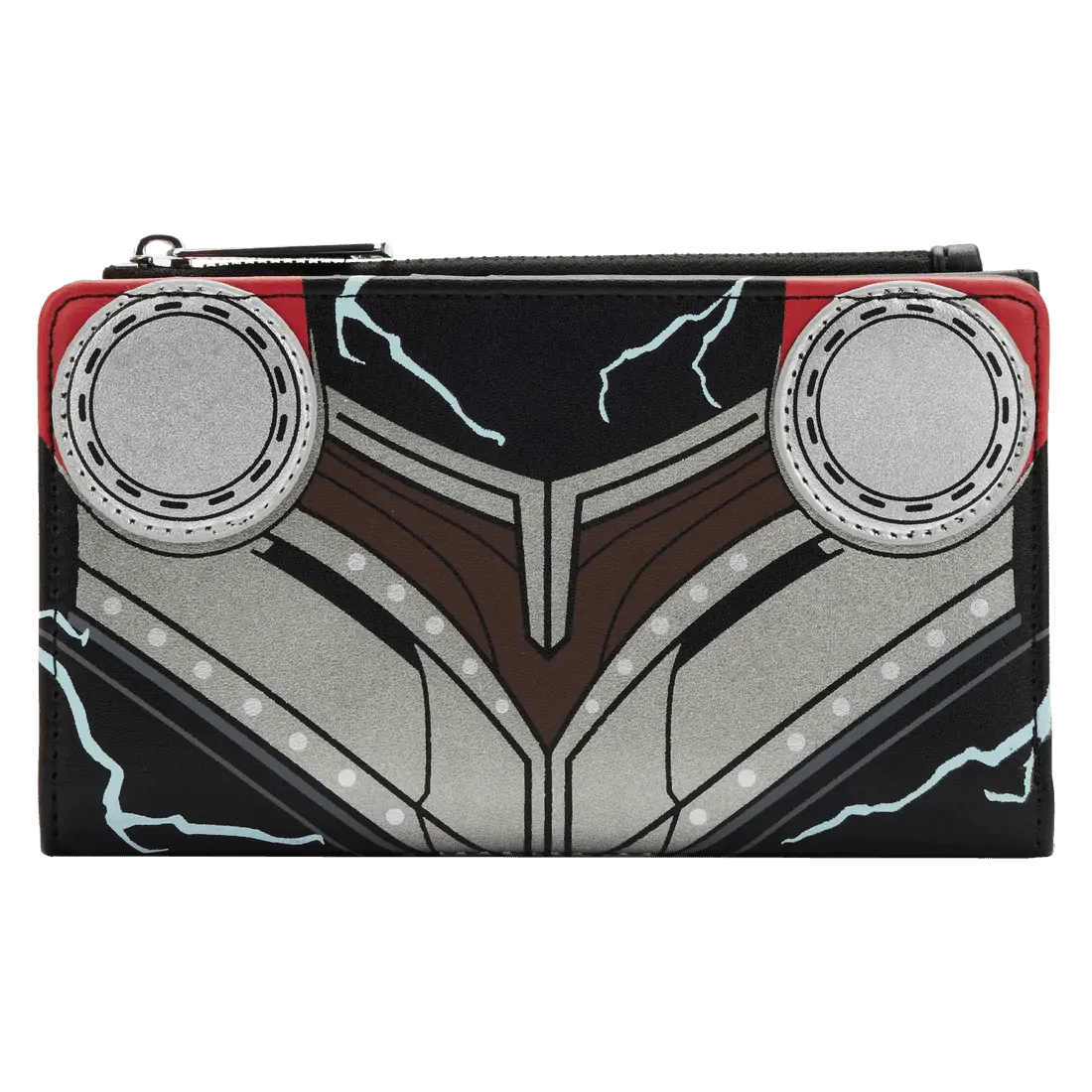LOUMVWA0164 Thor 4: Love and Thunder - Thor Costume Glow Flap Purse - Loungefly - Titan Pop Culture
