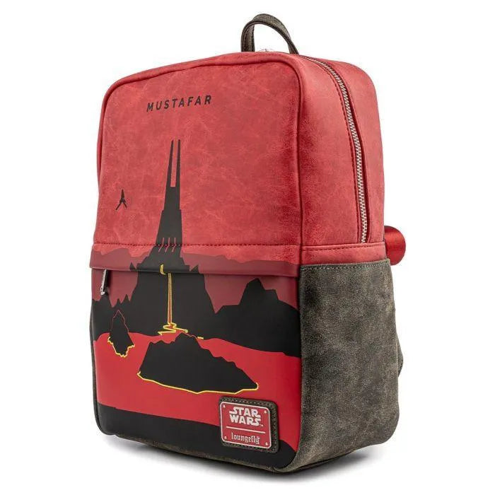 LOUSTBK0240 Star Wars - Mustafar Mini Backpack - Loungefly - Titan Pop Culture