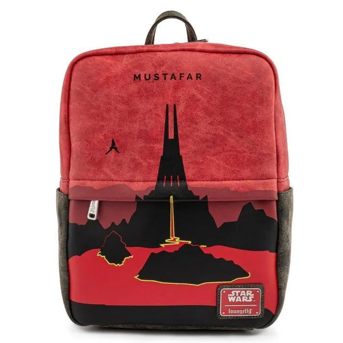 LOUSTBK0240 Star Wars - Mustafar Mini Backpack - Loungefly - Titan Pop Culture