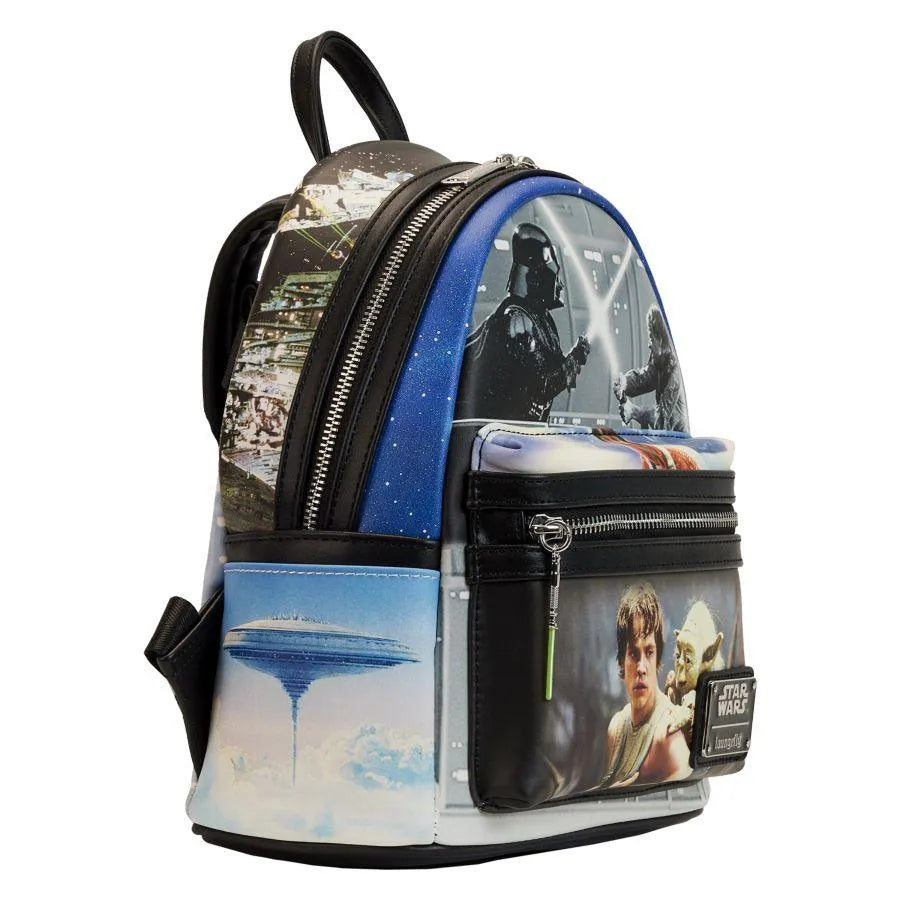 LOUSTBK0364 Star Wars Episode 5: The Empire Strikes Back - Final Frames Mini Backpack - Loungefly - Titan Pop Culture