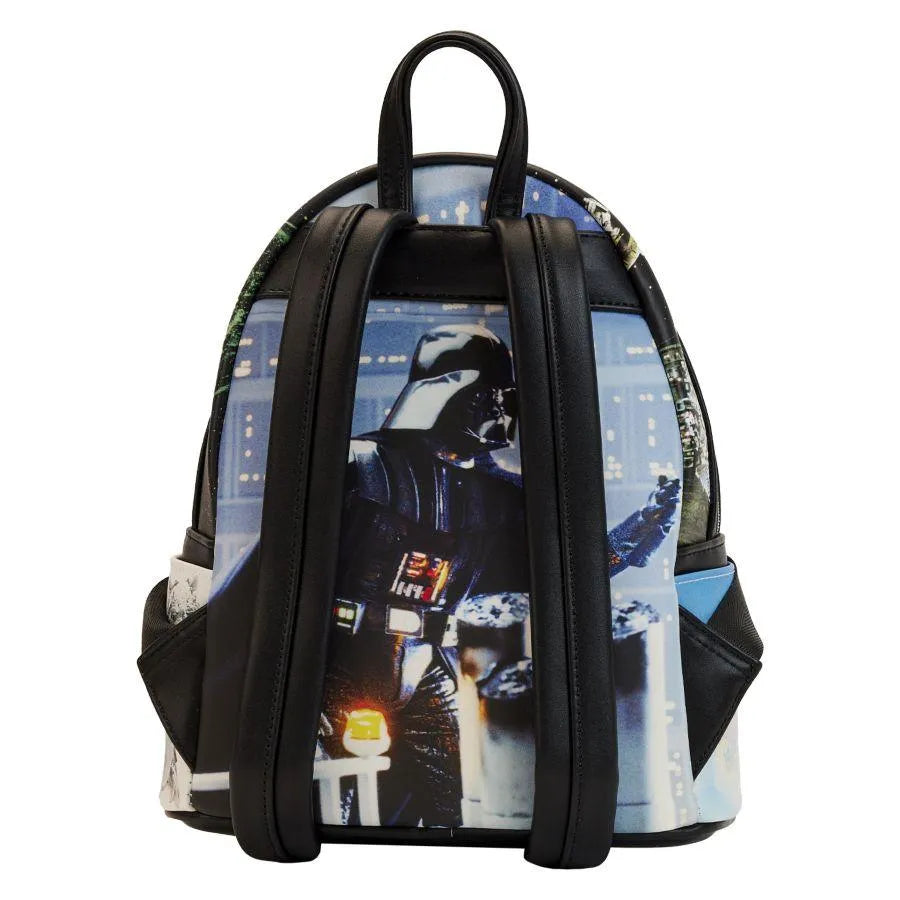LOUSTBK0364 Star Wars Episode 5: The Empire Strikes Back - Final Frames Mini Backpack - Loungefly - Titan Pop Culture