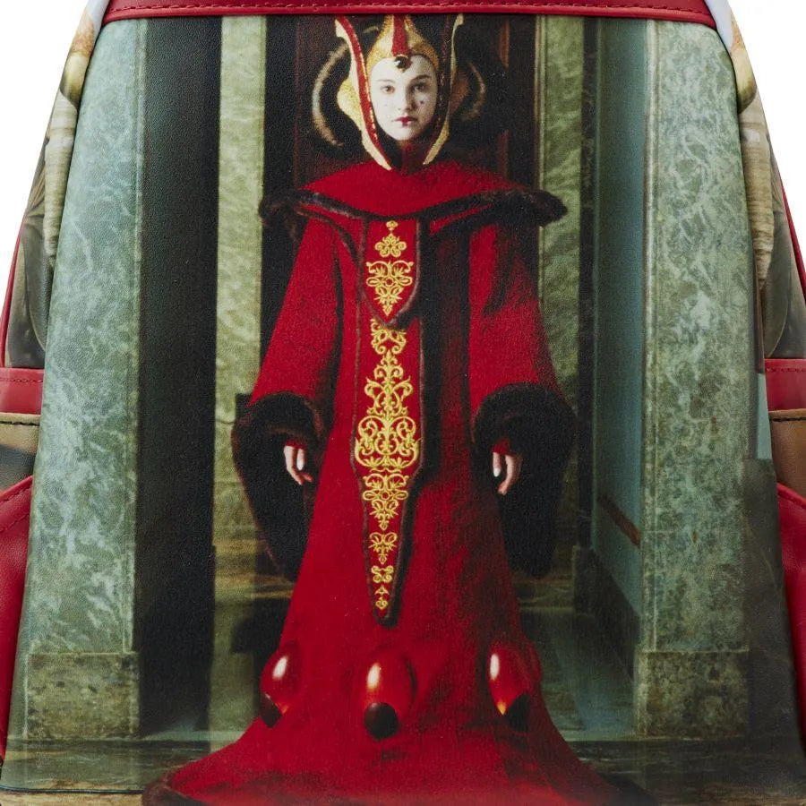 LOUSTBK0379 Star Wars: Episode One - The Phantom Menace - Scenes Mini Backpack - Loungefly - Titan Pop Culture