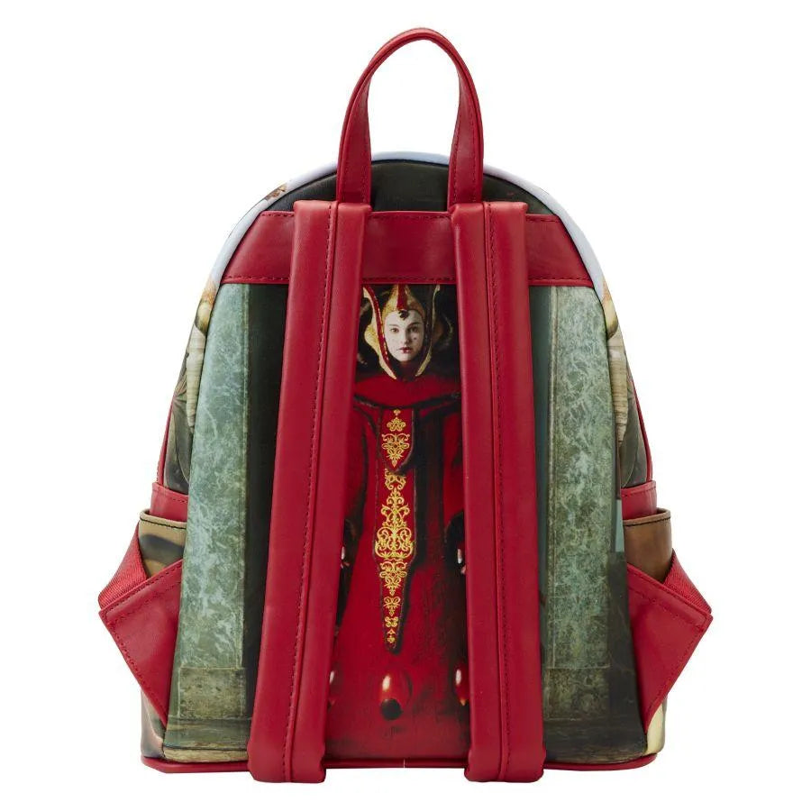 LOUSTBK0379 Star Wars: Episode One - The Phantom Menace - Scenes Mini Backpack - Loungefly - Titan Pop Culture