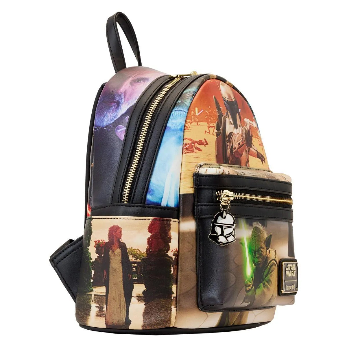 LOUSTBK0385 Star Wars Episode II: Attack of the Clones - Scene Mini Backpack - Loungefly - Titan Pop Culture