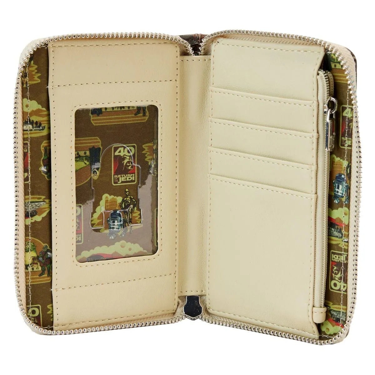 LOUSTWA0239 Star Wars - Return of the Jedi 40th Anniversary Jabbas Palace Zip Around Wallet - Loungefly - Titan Pop Culture