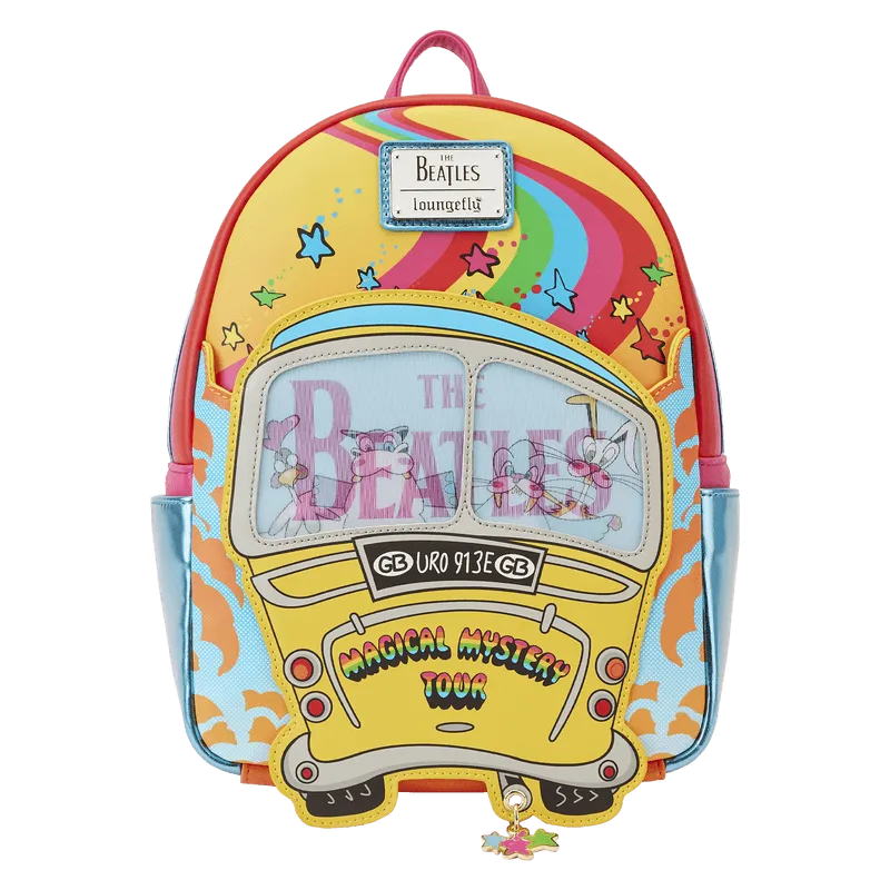 LOUTBLBK0008 The Beatles - Magical Mystery Tour Bus Mini Backpack - Loungefly - Titan Pop Culture