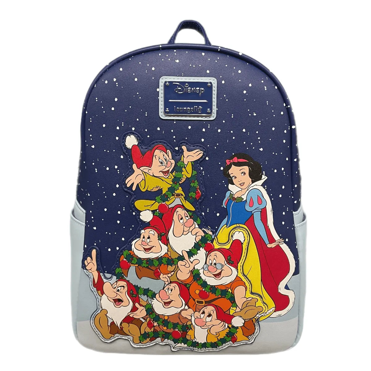LOUWDBK2098 Snow White (1937) - Dwarfs Christmas US Exclusive Backpack [RS] - Loungefly - Titan Pop Culture