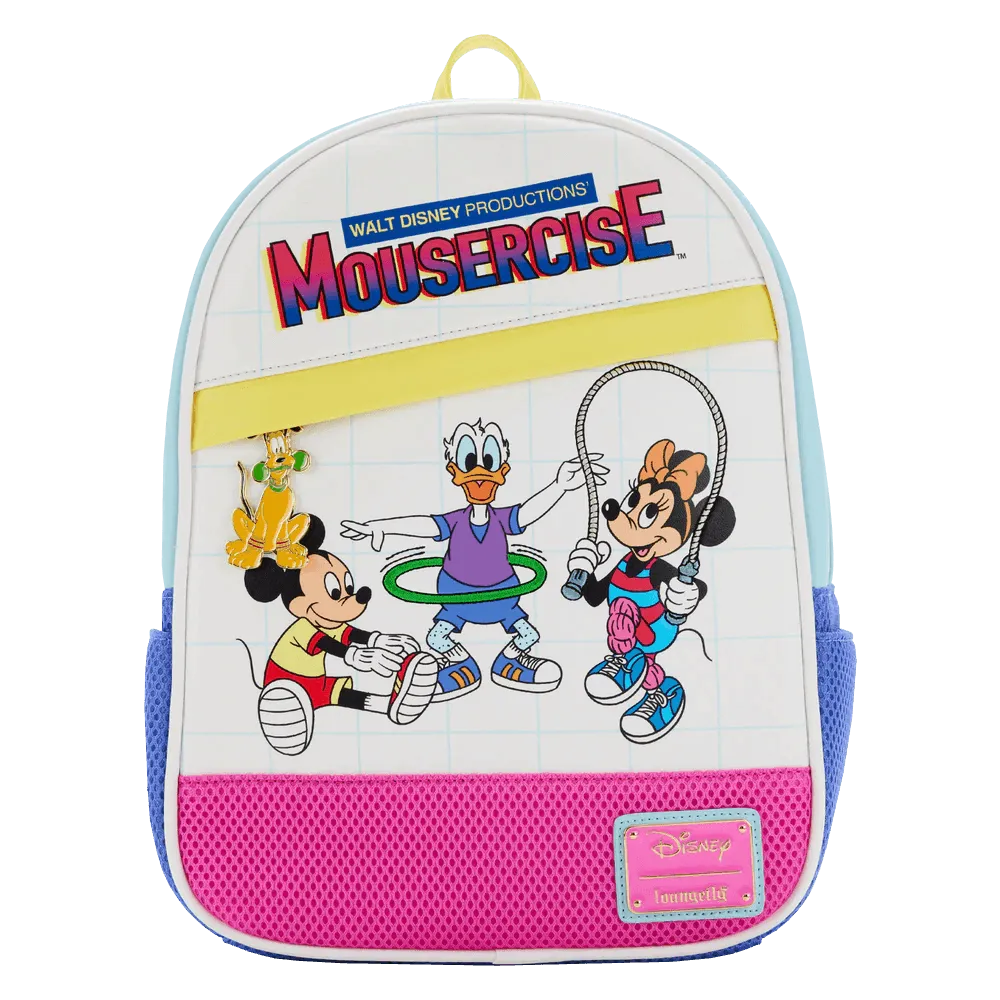 LOUWDBK2353 Disney - Mousercise Mini Backpack - Loungefly - Titan Pop Culture