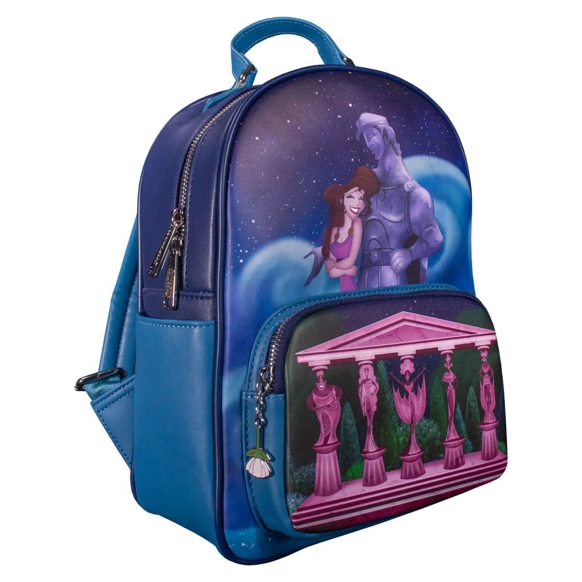 LOUWDBK2409 Hercules (1997) - Meg & Muses US Exclusive Mini Backpack - Loungefly - Titan Pop Culture