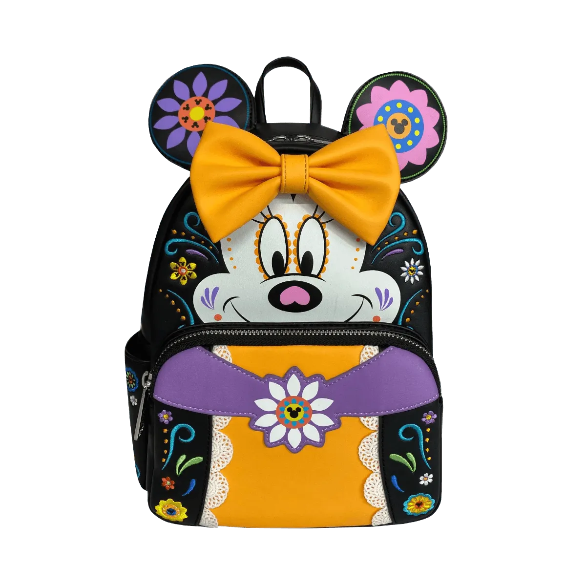 LOUWDBK2425 Disney - Minnie Mouse Sugar Skull US Exclusive Mini Backpack - Loungefly - Titan Pop Culture