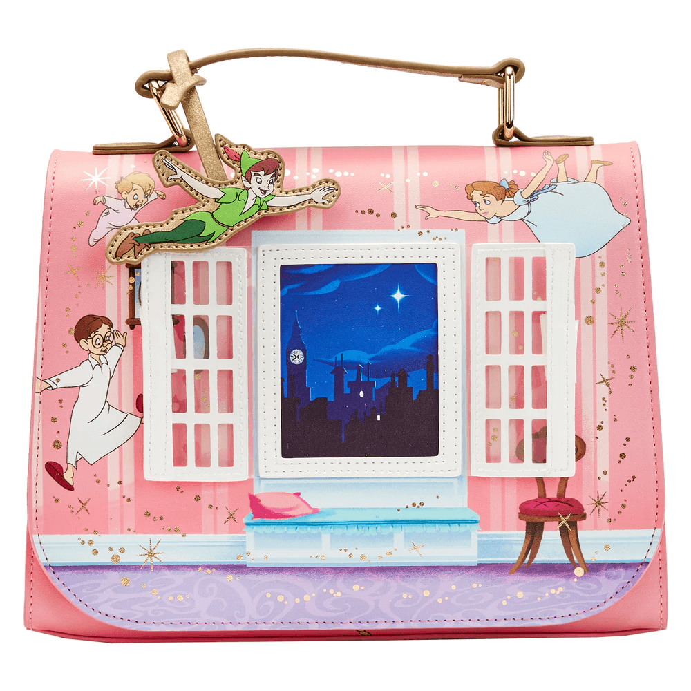LOUWDTB2723 Peter Pan (1953) - 70th Anniversary You Can Fly Crossbody Bag - Loungefly - Titan Pop Culture