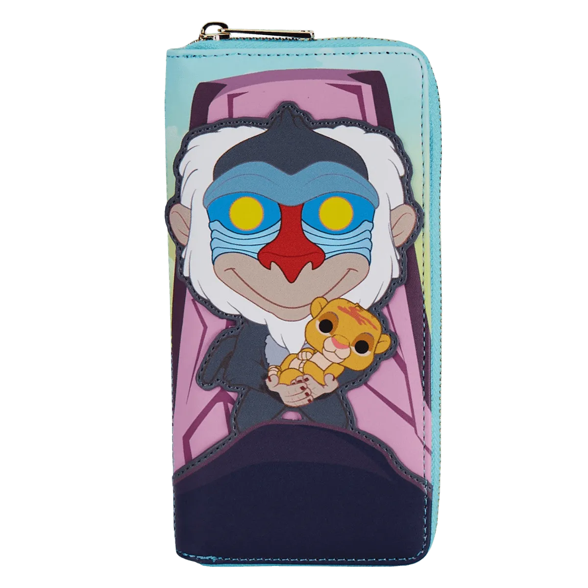 LOUWDWA1960 Lion King - Pride Rock Zip Purse - Loungefly - Titan Pop Culture