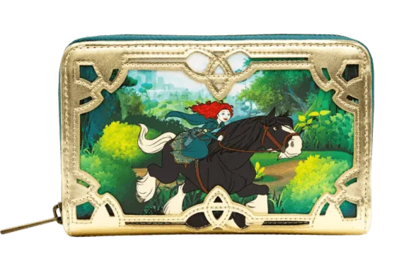 LOUWDWA2126 Disney Princess - Stories Merida US Exclusive Zip Purse - Loungefly - Titan Pop Culture