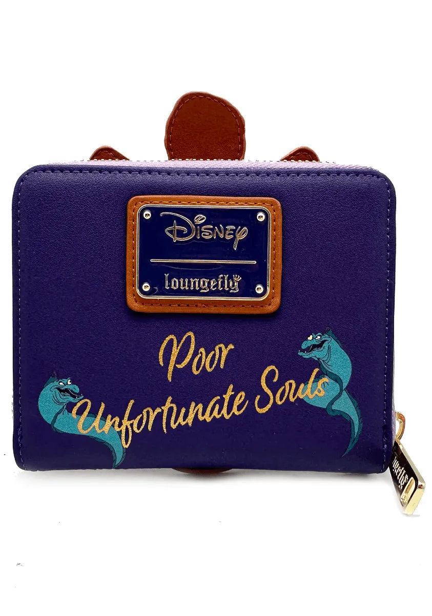 LOUWDWA2431 The Little Mermaid (1989) - Ursula Mirror US Exclusive Zip Around Wallet [RS] - Loungefly - Titan Pop Culture