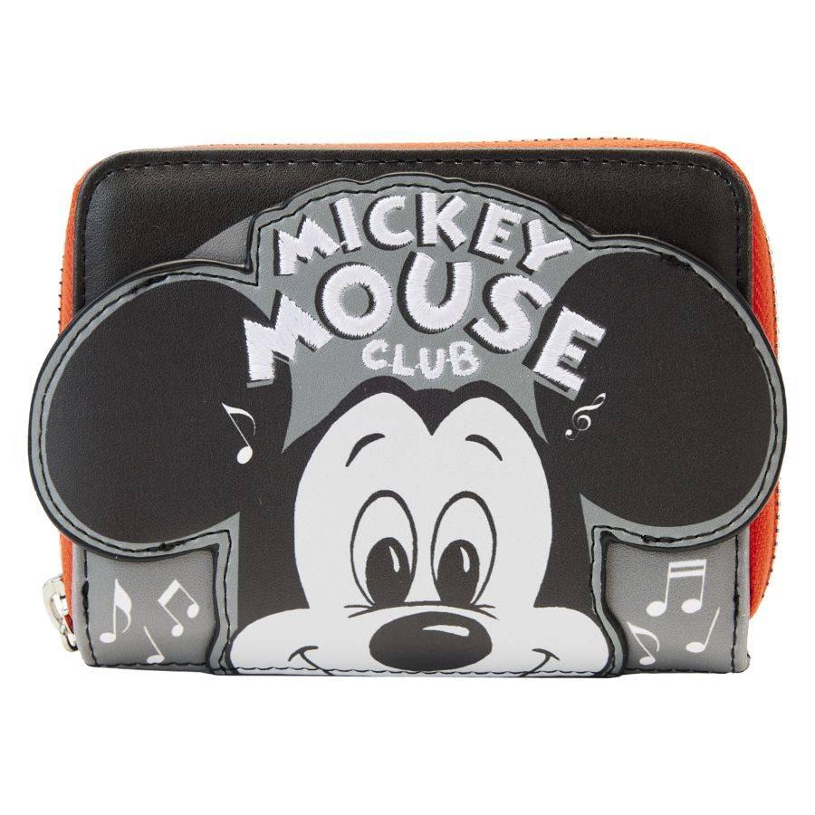 LOUWDWA2472 Disney 100th - Mickey Mouse Club Zip Around Purse - Loungefly - Titan Pop Culture