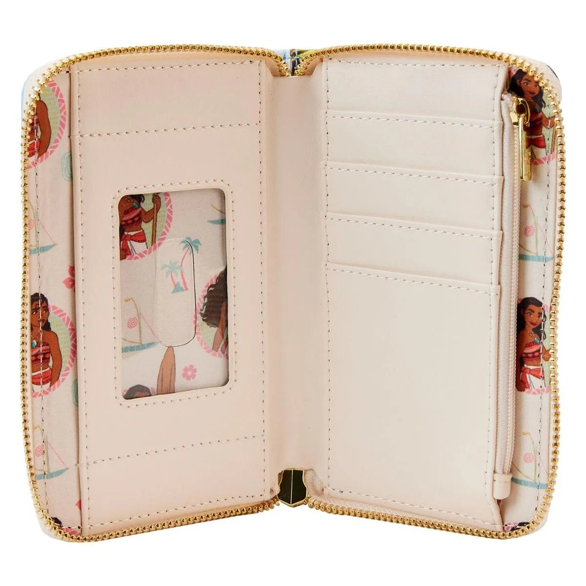LOUWDWA2528 Moana - Princess Scene Series Zip Around Wallet - Loungefly - Titan Pop Culture