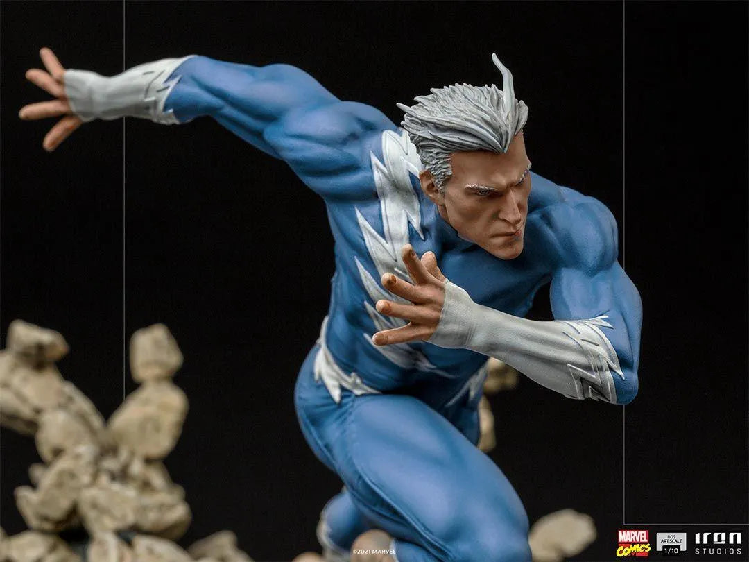  Marvel Comics - Quicksilver 1:10 Scale Statue - Iron Studios - Titan Pop Culture