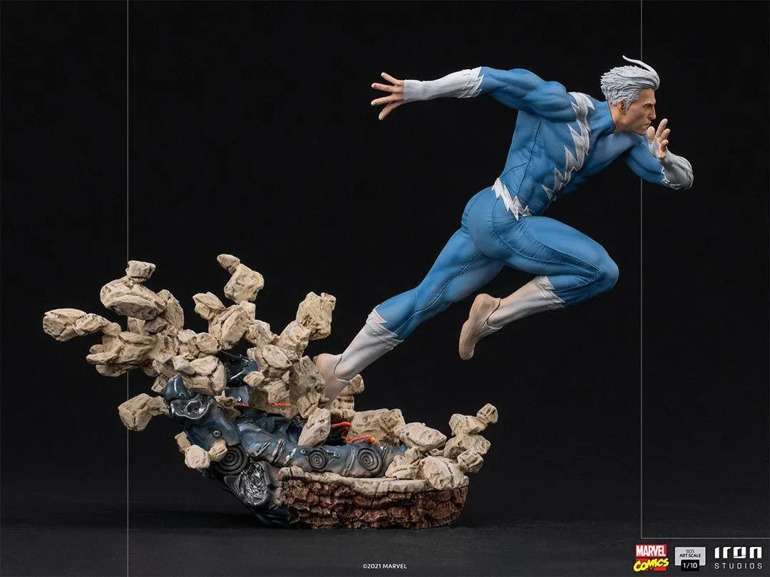  Marvel Comics - Quicksilver 1:10 Scale Statue - Iron Studios - Titan Pop Culture