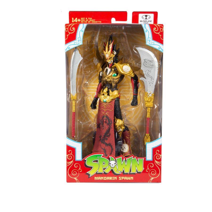 MCF90019 Spawn - Mandarin Spawn (Red) 7" Action Figure - McFarlane Toys - Titan Pop Culture