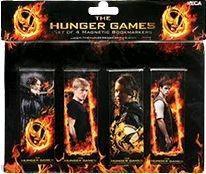 NEC31656 The Hunger Games - Bookmarks Magnetic Set of 4 - NECA - Titan Pop Culture
