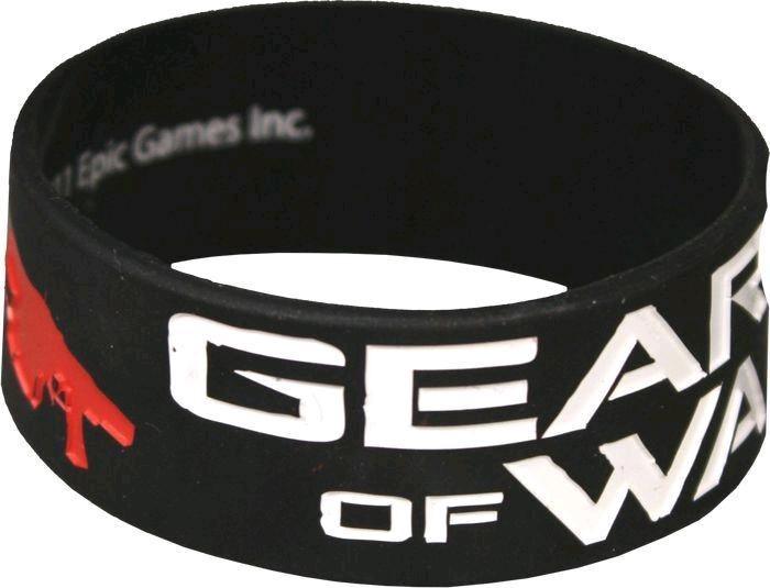 NEC52179 Gears of War 3 - Title Thick Rubber Bracelet - NECA - Titan Pop Culture