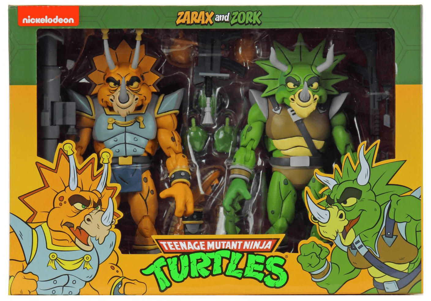 NEC54159 Teenage Mutant Ninja Turtles - Captain Zarax & Zork 7" Action Figure 2-pack - NECA - Titan Pop Culture