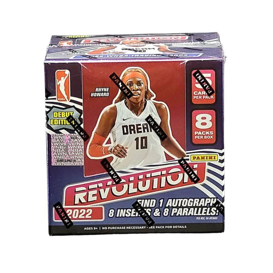 PAN13617 NBA - 2022 Revolution Women's NBA Hobby Trading Cards (Display of 8) - SPORTS CARDS - Titan Pop Culture