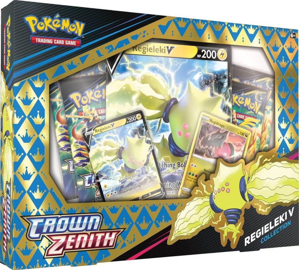  POKEMON TCG Crown Zenith Regidrago/Regieleki V Box - Pokemon - Titan Pop Culture