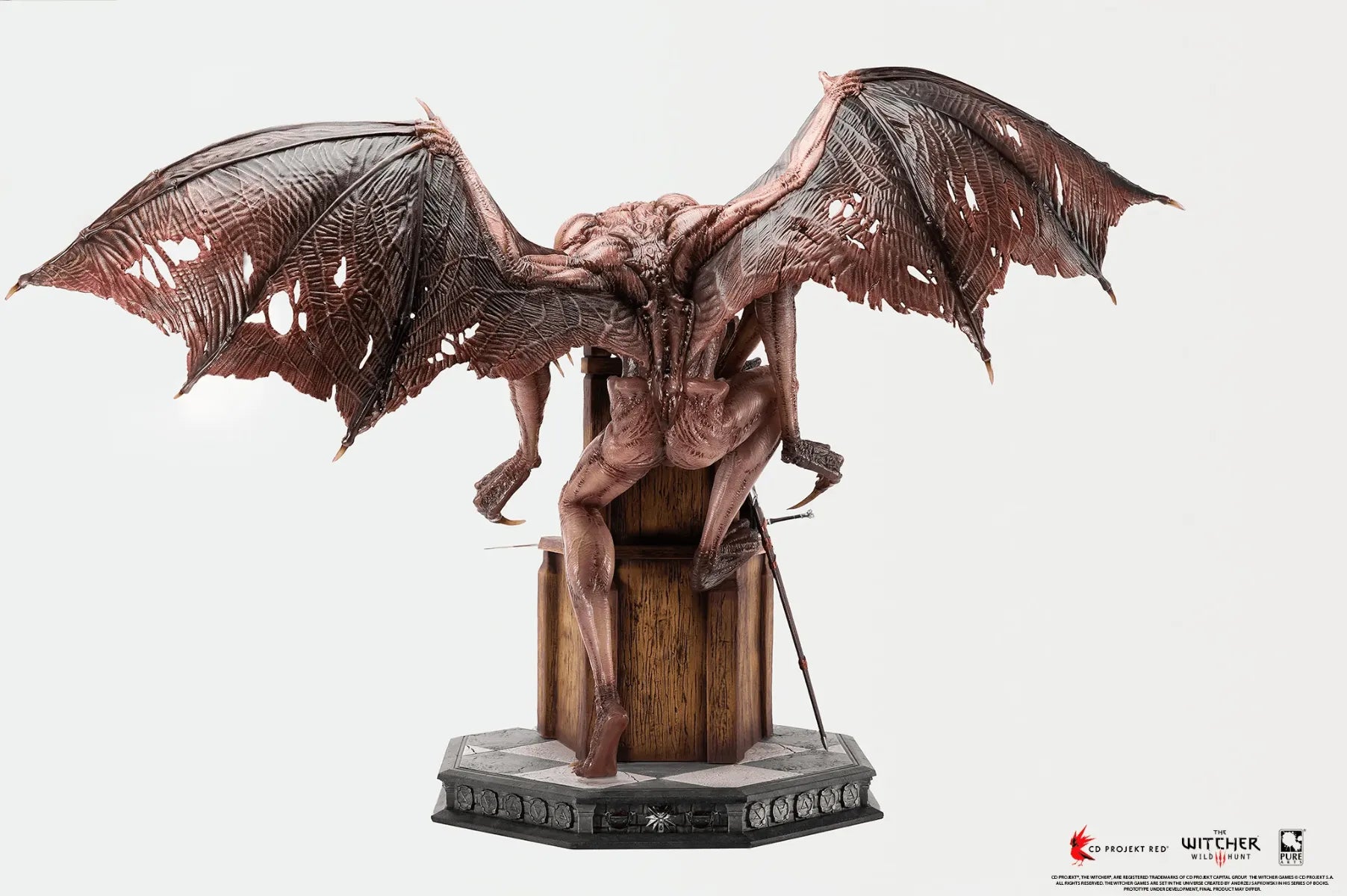 PURPA002TW The Witcher 3: Wild Hunt - Geralt 1:4 Scale Statue - Pure Arts - Titan Pop Culture