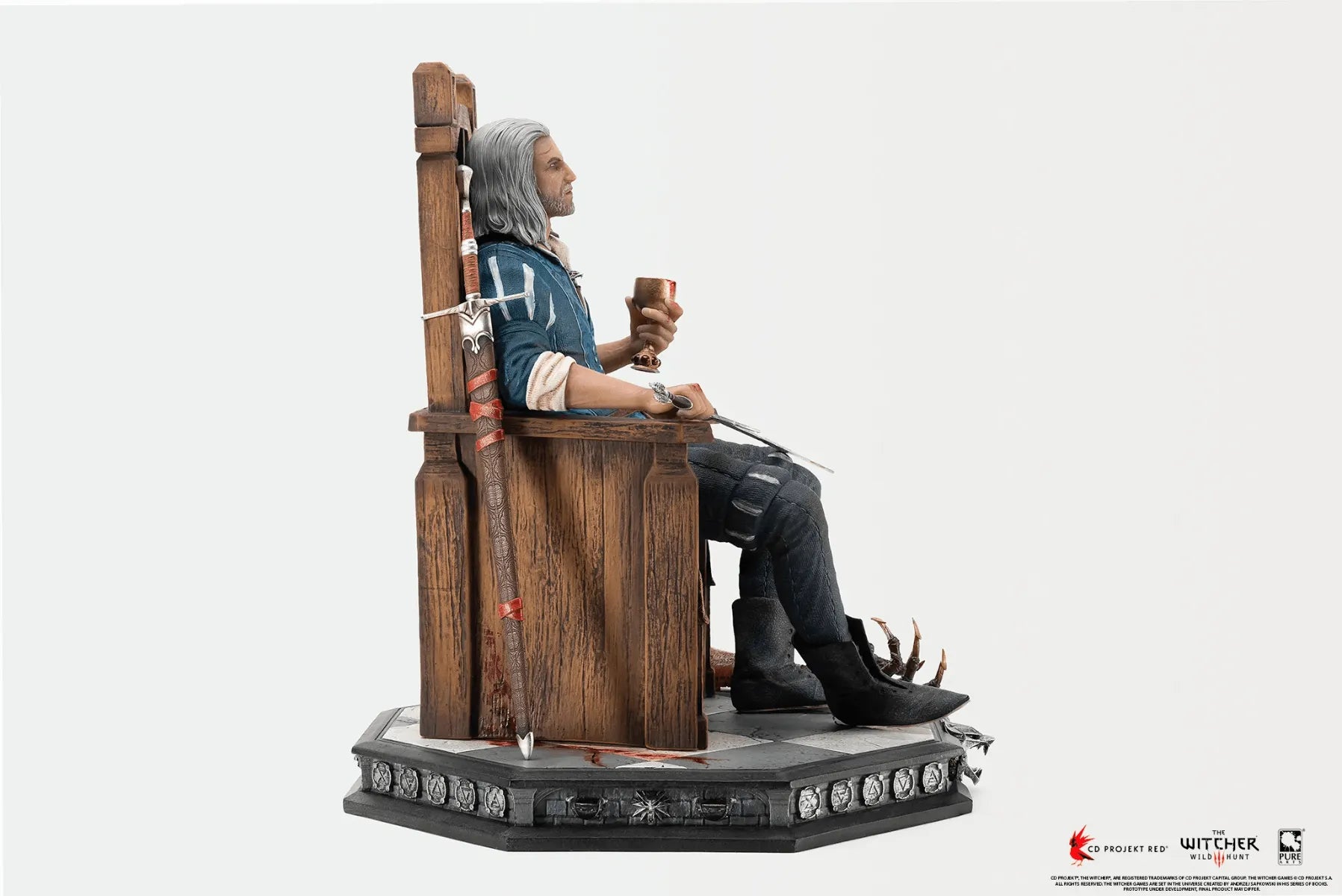 PURPA003TW The Witcher 3: Wild Hunt - Geralt 1:6 Scale Statue - Pure Arts - Titan Pop Culture