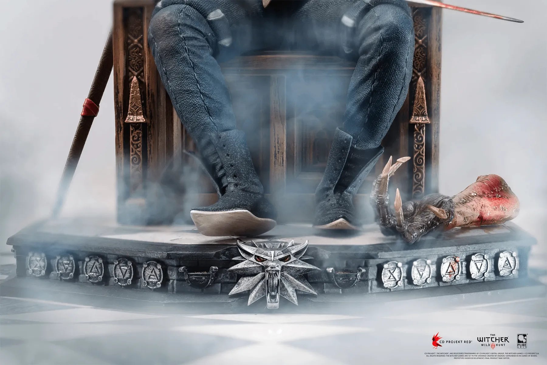 PURPA003TW The Witcher 3: Wild Hunt - Geralt 1:6 Scale Statue - Pure Arts - Titan Pop Culture