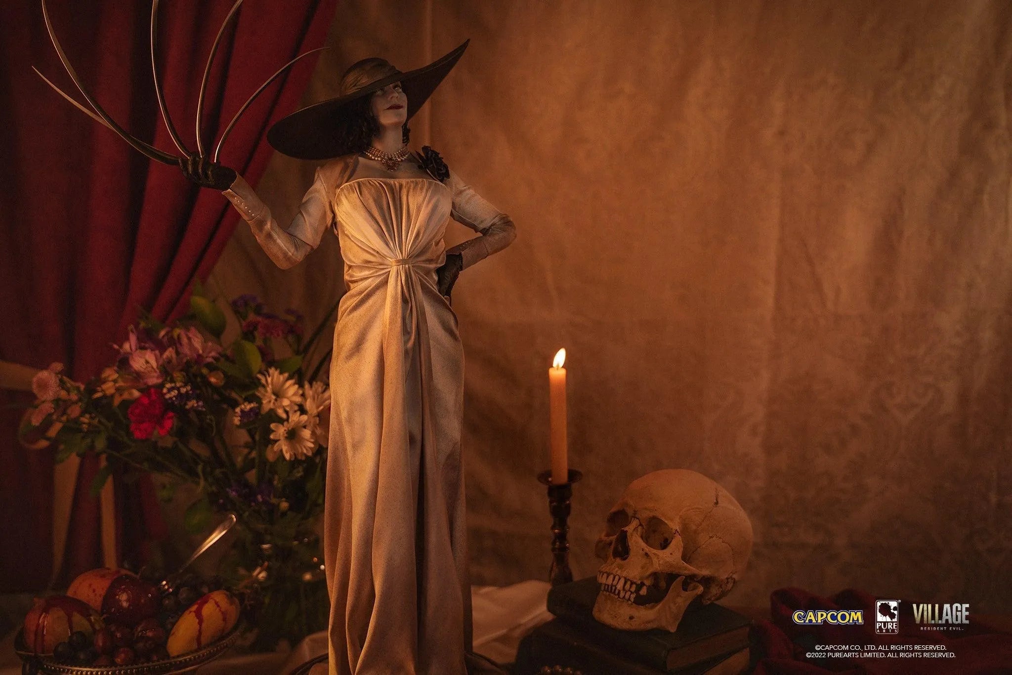 PURPA005RE Resident Evil - Lady Dimitrescu 1:4 Scale Statue - Pure Arts - Titan Pop Culture